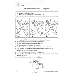 Brauchtum in der Weihnachtszeit (2. Klasse)