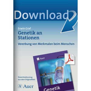 Vererbung von Merkmalen beim Menschen - Genetik an Stationen