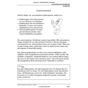 Das Geheimnis der Gummibärchen (3.-4. Klasse)