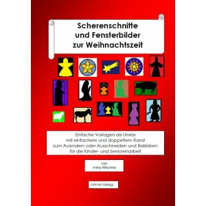 Scherenschnitte und Fensterbilder zur Weihnachtszeit