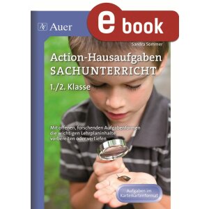 Action-Hausaufgaben Sachunterricht Klasse 1+2