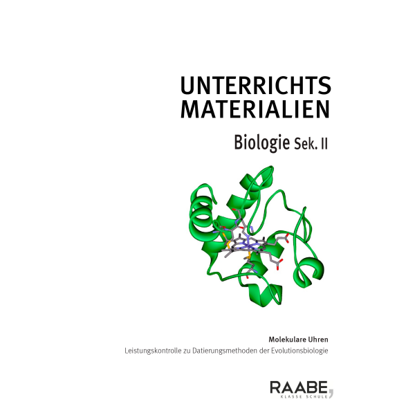 Leistungskontrolle zu Datierungsmethoden der Evolutionsbiologie