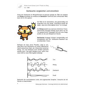 Woher kommt dieser Lärm? Physik im Alltag