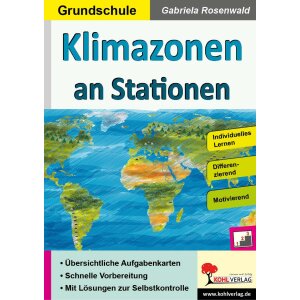 Klimazonen an Stationen (Grundschule)