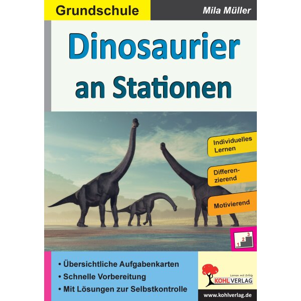 Dinosaurier an Stationen (Grundschule)