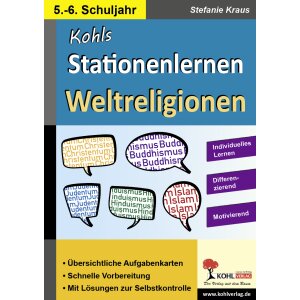 Stationenlernen Weltreligionen