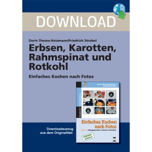 Einfaches Kochen nach Fotos- Erbsen, Karotten, Rahmspinat...