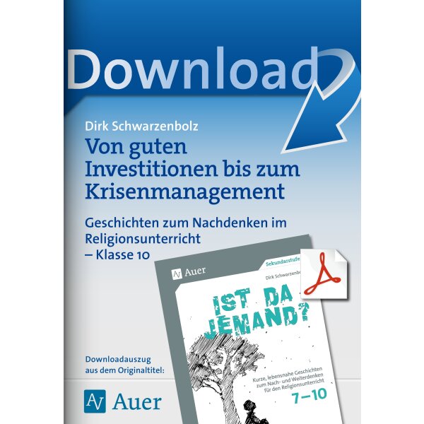 Von guten Investitionen bis zum Krisenmanagement