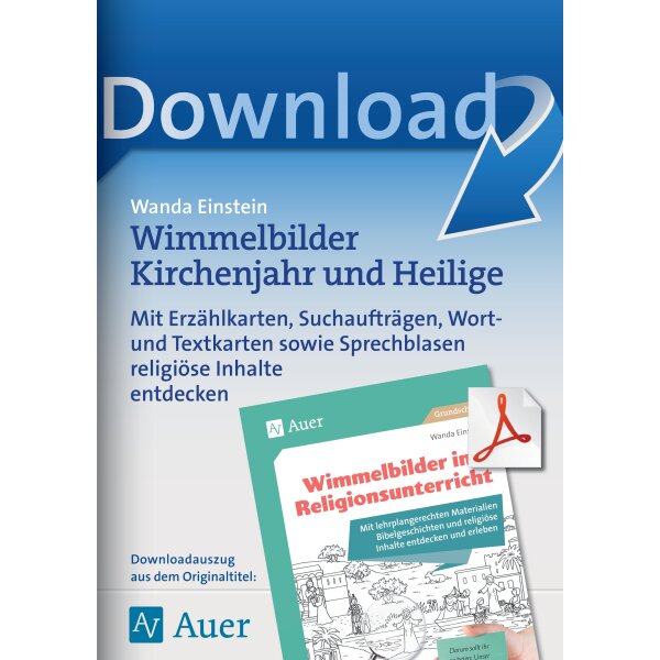 Kirchenjahr und Heilige - Wimmelbilder im Religionsunterricht