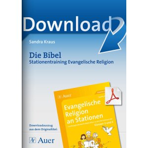 Die Bibel - Stationentraining Evangelische Religion