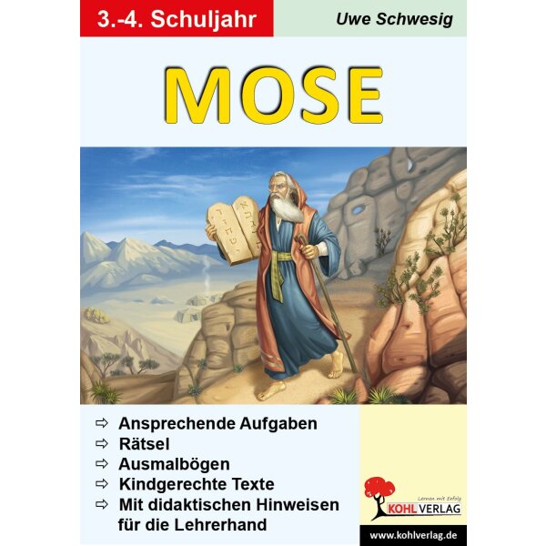 Mose - Kopiervorlagen Kl.3/4