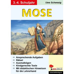 Mose - Kopiervorlagen Kl.3/4