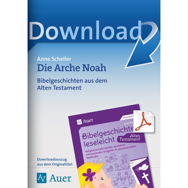 Die Arche Noah - Bibelgeschichten leseleicht