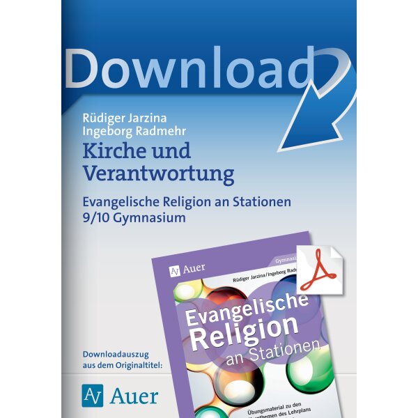 Kirche und Verantwortung - Evangelische Religion an Stationen