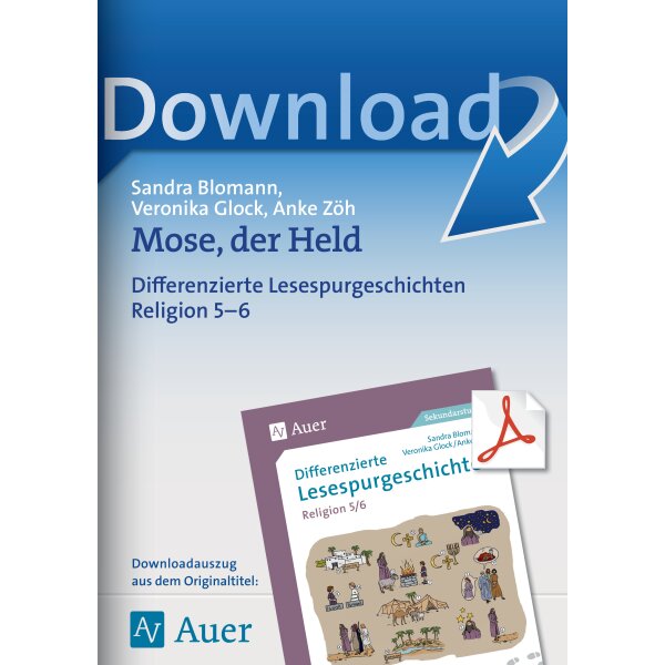 Mose, der Held - Differenzierte Lesespurgeschichte