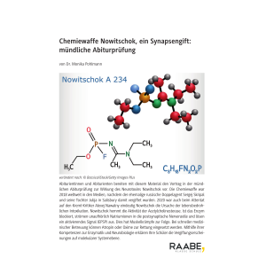 Chemiewaffe Nowitschok, Synapsengift: mündliche...