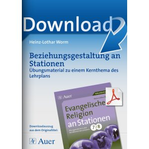 Ev. Religion an Stationen 7-8: Beziehungsgestaltung