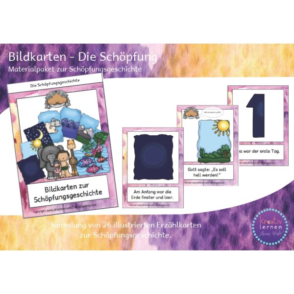 Die Schöpfung - Bildkarten