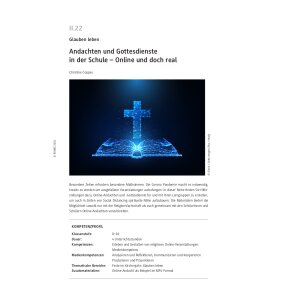 Online-Andachten und Gottesdienste in der Schule