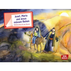 Josef, Maria und Jesus müssen fliehen - Bilderbuchkino