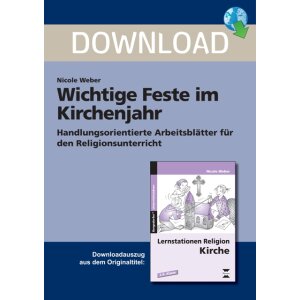 Wichtige Feste im Kirchenjahr