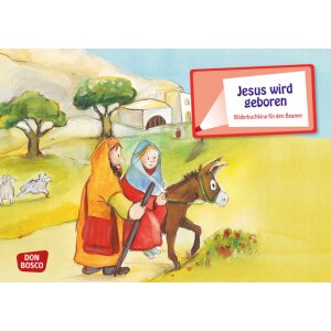 Jesus wird geboren - Bilderbuchkino für den Beamer