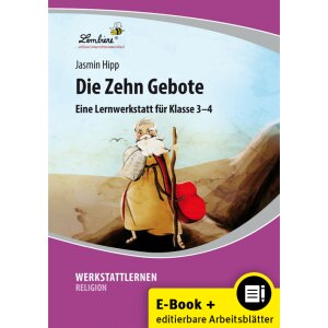 Die Zehn Gebote - 3. und 4. Klasse (PDF/WORD)