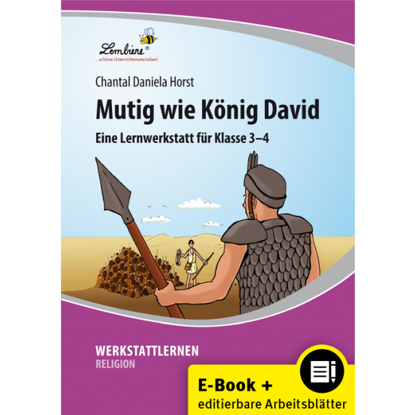 Mutig wie König David - 3. und 4. Klasse (PDF/WORD)