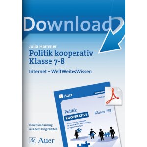Internet - WeltWeitesWissen - Politik kooperativ Kl.7/8