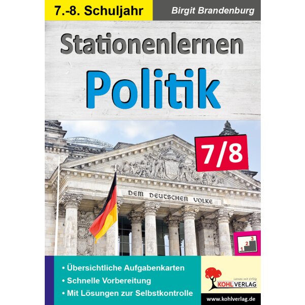 Stationenlernen Politik, Klasse 7/8