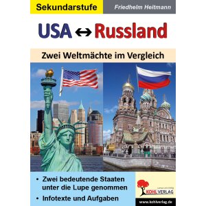 USA vs. Russland - Zwei Weltmächte im Vergleich