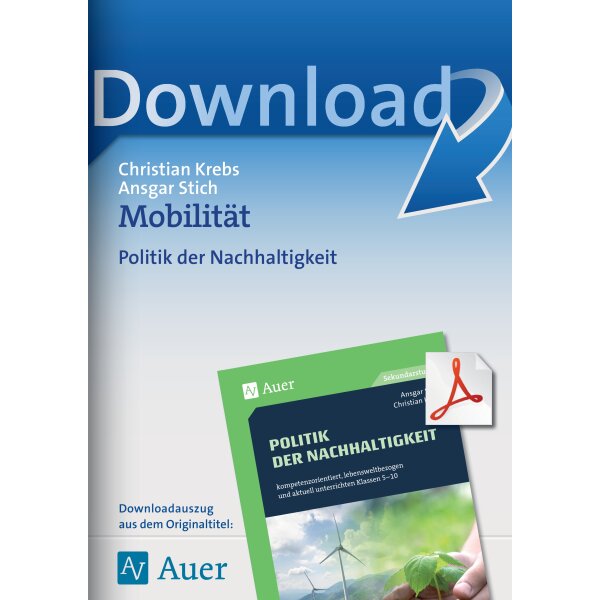 Mobilität - Politik der Nachhaltigkeit