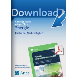 Energie - Politik der Nachhaltigkeit