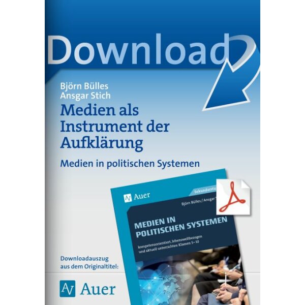 Medien als Instrument der Aufklärung