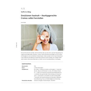 Emulsionen hautnah - Hauttypgerechte Cremes selbst...