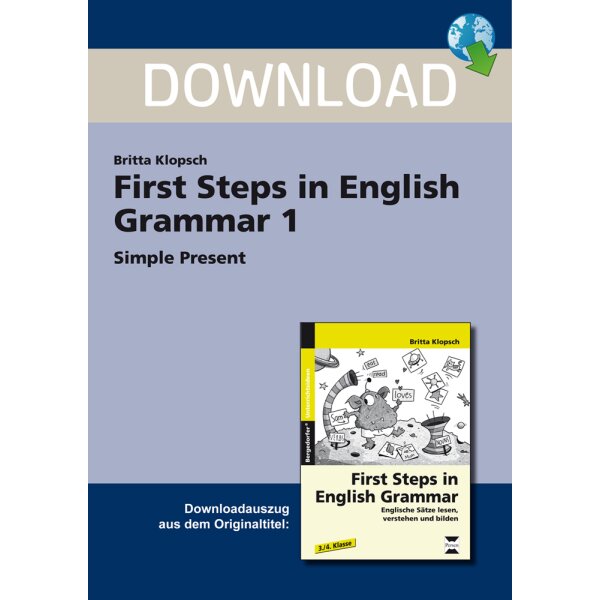First Steps in English Grammar 1