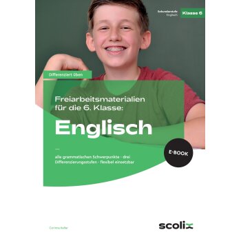 Englisch - Freiarbeitsmaterialien für die 6.Klasse