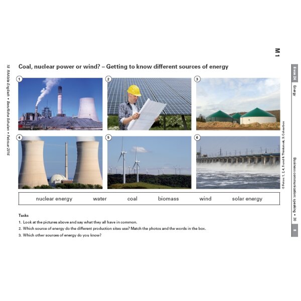 Coal, nuclear energy or wind? - Discussing different sources of energy