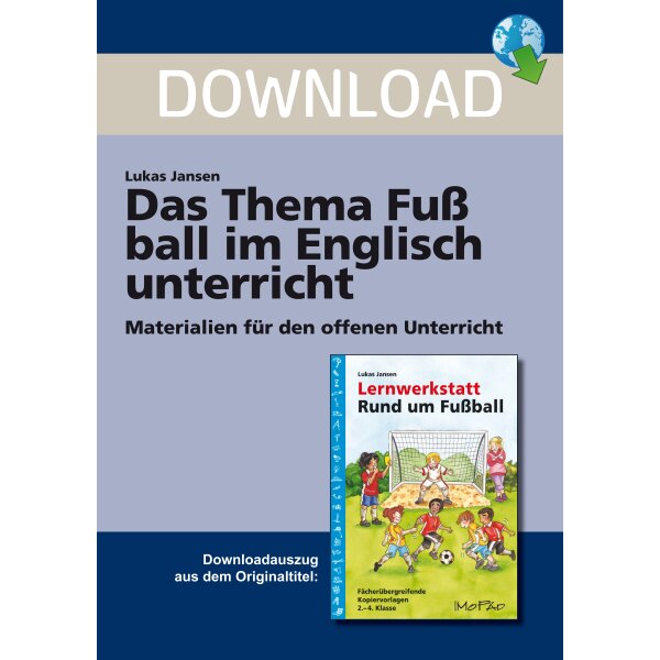 Das Thema Fußball im Englischunterricht