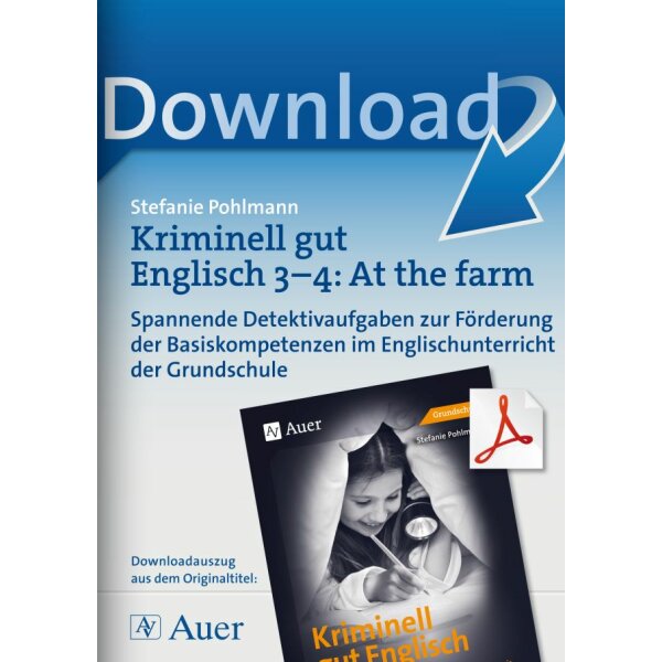 Kriminell gut Englisch Klasse 3-4: At the farm