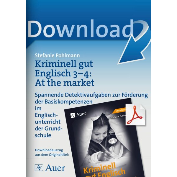 Kriminell gut Englisch Klasse 3-4: At the market