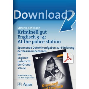 Kriminell gut Englisch Klasse 3-4: At the police station