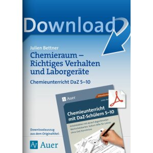 Chemieraum - Richtiges Verhalten und Laborgeräte mit...