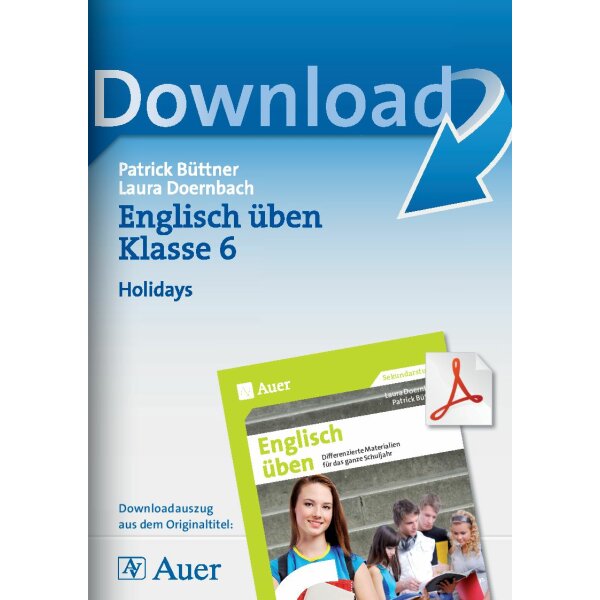 Holidays - Englisch üben Kl. 6