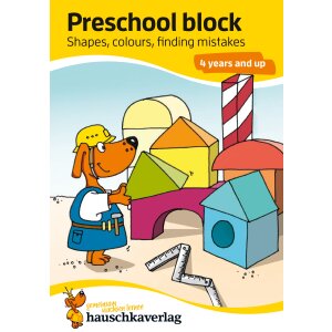 Preschool block - Shapes, colours, finding mistakes