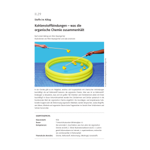 Kohlenstoffbindungen was die organische Chemie...