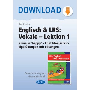 Englisch und LRS: Vokale - Lektion 1 (a wie in happy -...