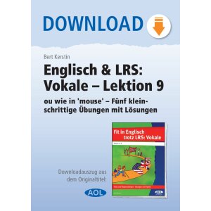 Englisch und LRS: Vokale - Lektion 9 (ou wie in mouse -...