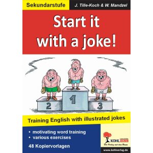 Start it with a joke! Training English with illustrated...