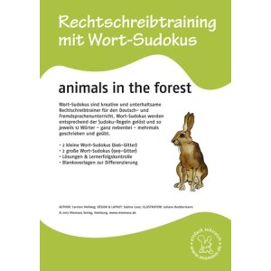 Wort-Sudokus: Waldtiere